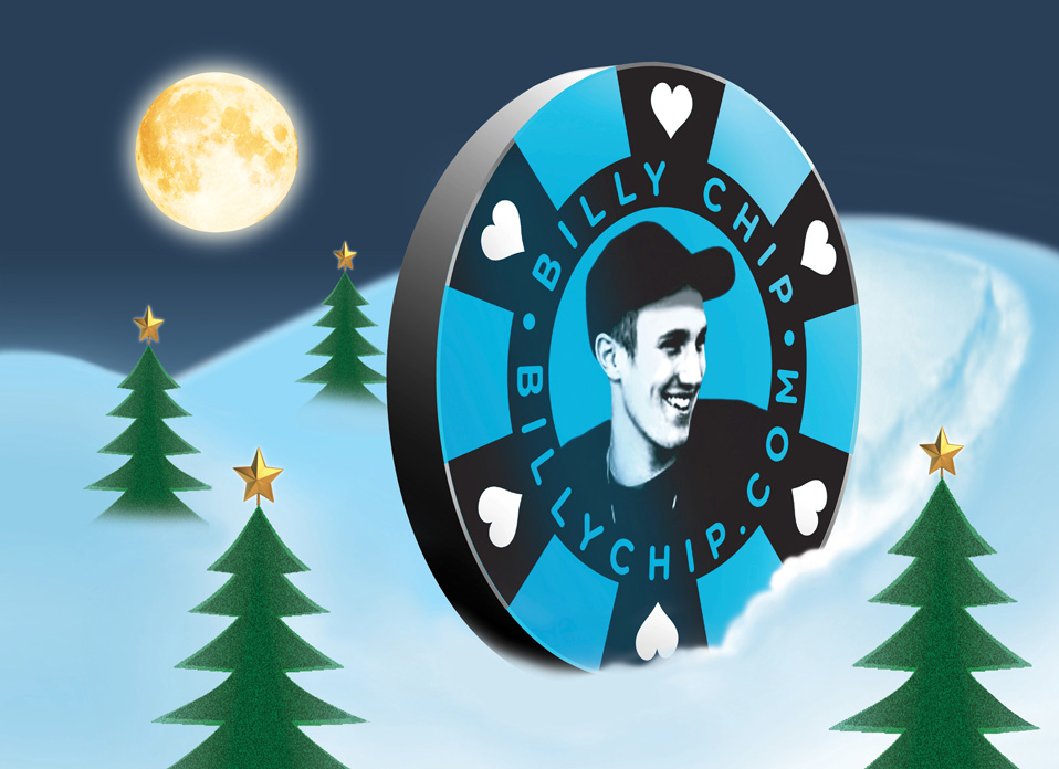 Billychip christmas card
