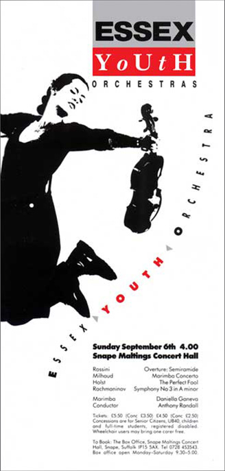 Orchestra recruitment poster