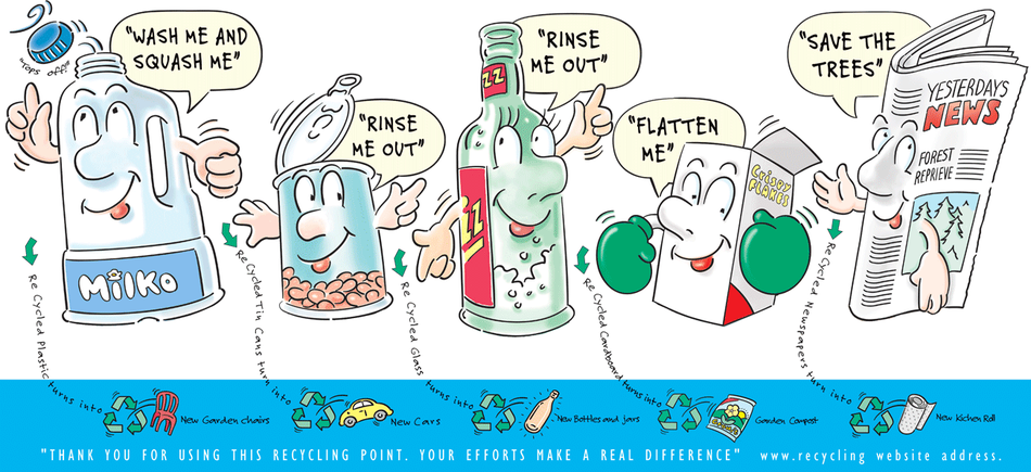 Recycling poster