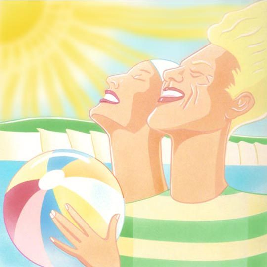 sunny illustration